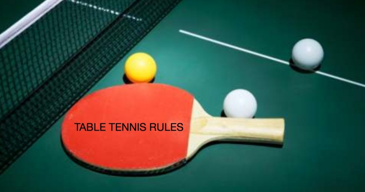 Table tennis rules - our handy guide to ping pong rules