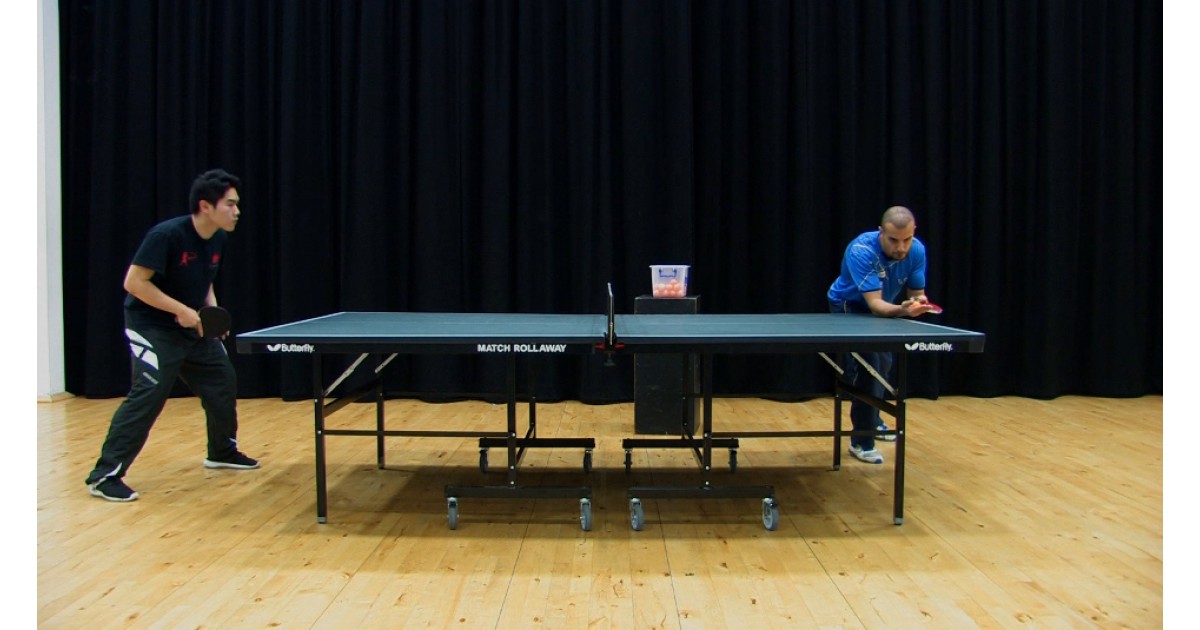 Pendulum Serve in Table Tennis Tutorial Video with Eli Baraty