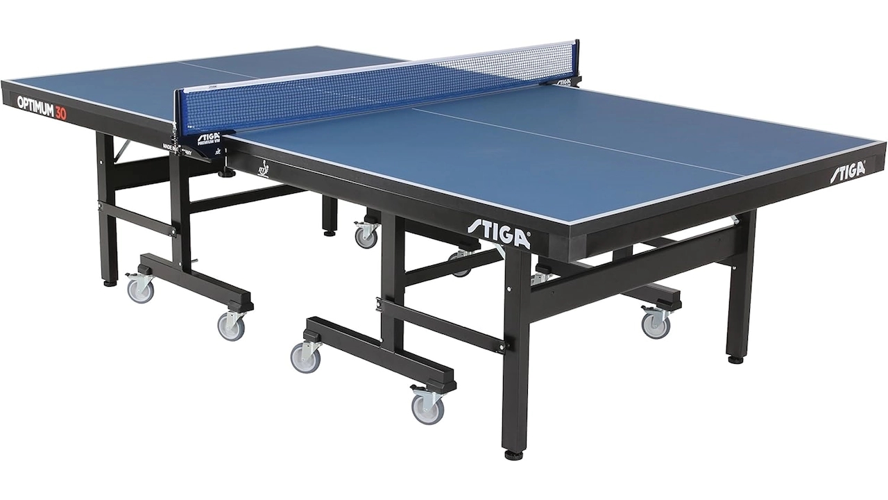 STIGA Optimum 30 Table Tennis Table - 30mm thick top, stable design