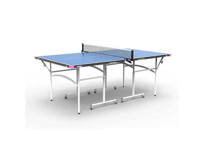 Compact table tennis setup for game room fun