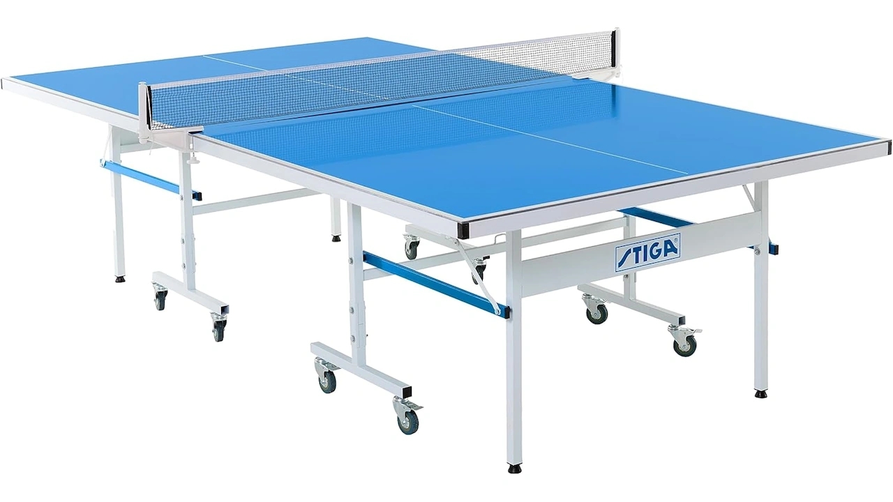STIGA XTR Outdoor Table Tennis Table with Net and Post