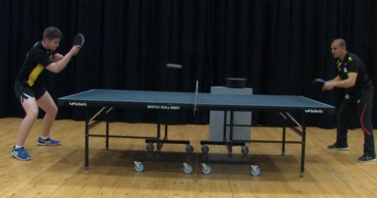 Ping Pong Tip - Footwork Exercise By Eli Baraty