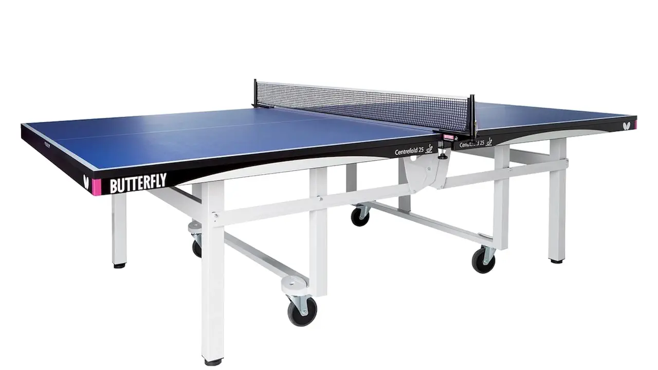 What Makes The Butterfly Centrefold 25 Rollaway Ping Pong Table So Great?