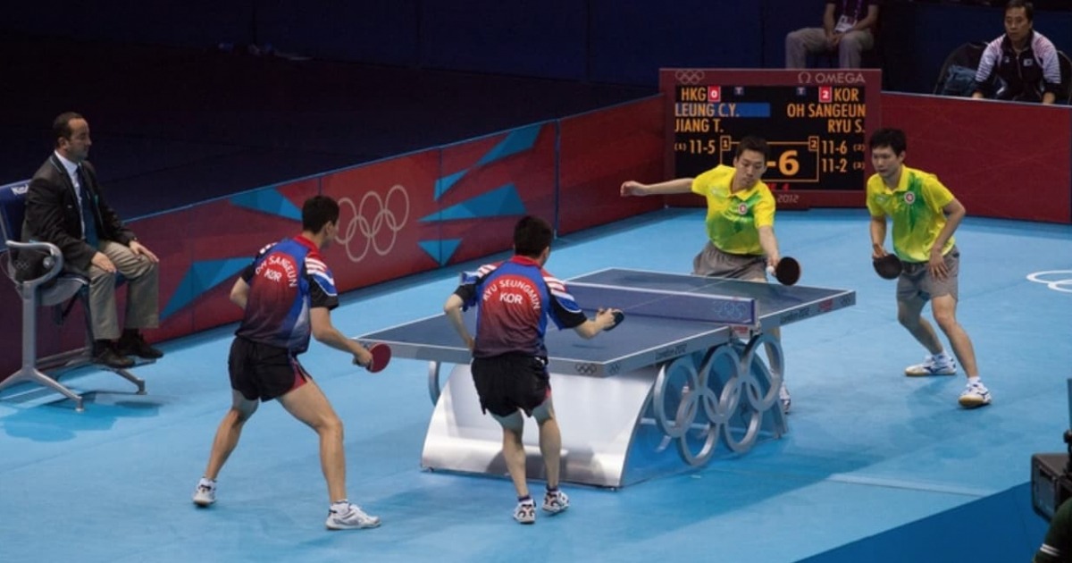 Best Table Tennis Tables At The London 2012 Olympics