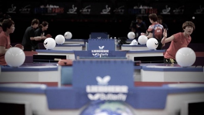 Chinese Table Tennis Team Training Camps